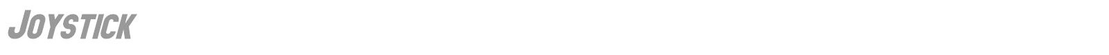 Joystick font preview